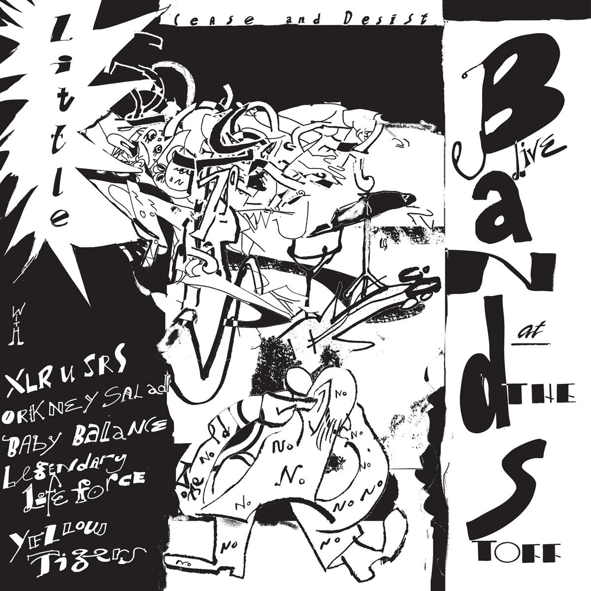 Various - Little Bands: Live At The Toff LP