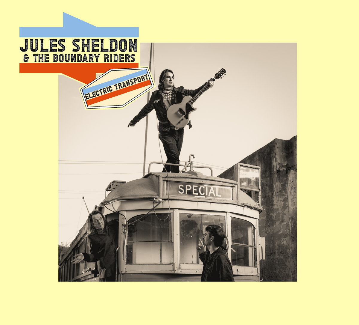 Jules Sheldon & The Boundary Riders - Electric Transport CD