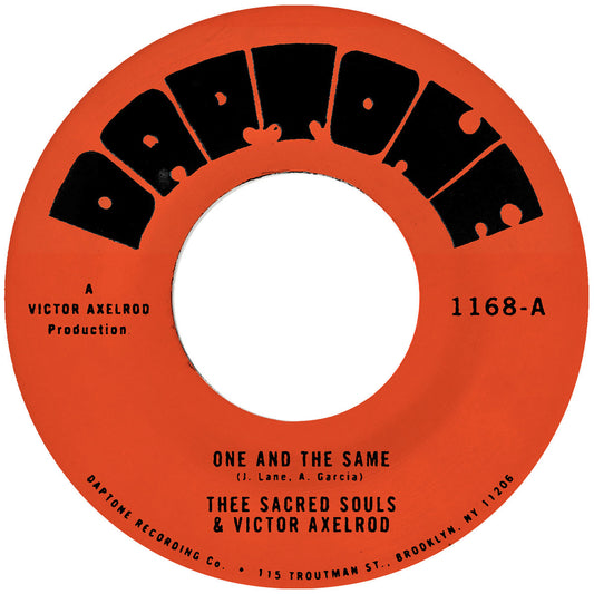 Thee Sacred Souls  & Victor Axelrod - One and the Same 7"