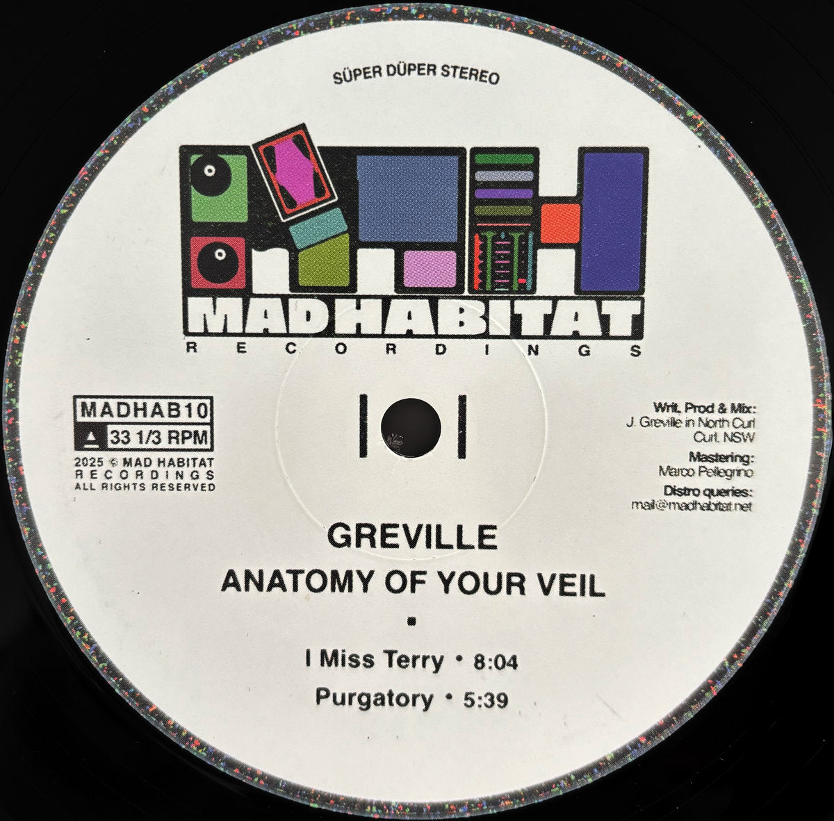 Greville - Anatomy Of Your Veil 12"
