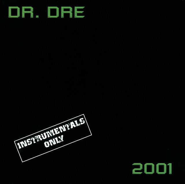 Dr. Dre - 2001 (Instrumentals Only) 2LP