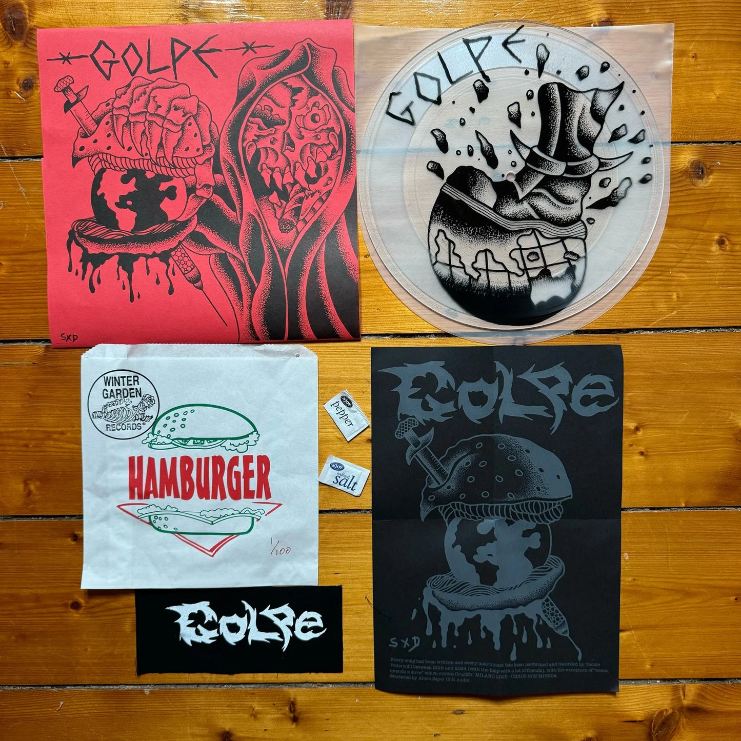 Golpe - Death Burger 10”