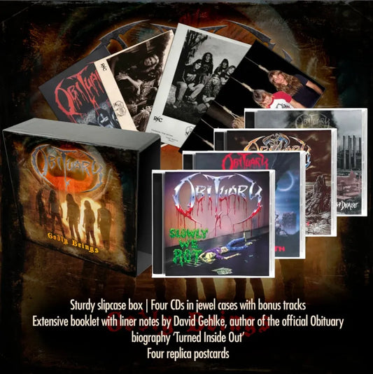 Obituary - Godly Beings 4CD