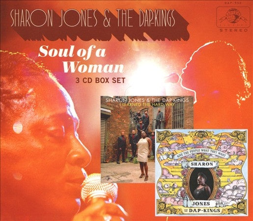 Sharon Jones & The Dap-Kings - Soul Of A Woman / I Learned The Hard Way / Give The People... 3CD Box Set