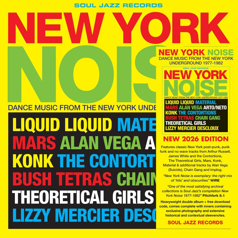 Various - New York Noise Dance Music from The New York Underground 1978-82 (Soul Jazz Records presents) 2LP