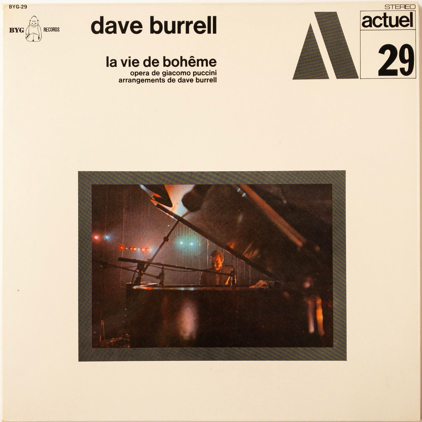 Dave Burrell – La Vie De Bohême LP