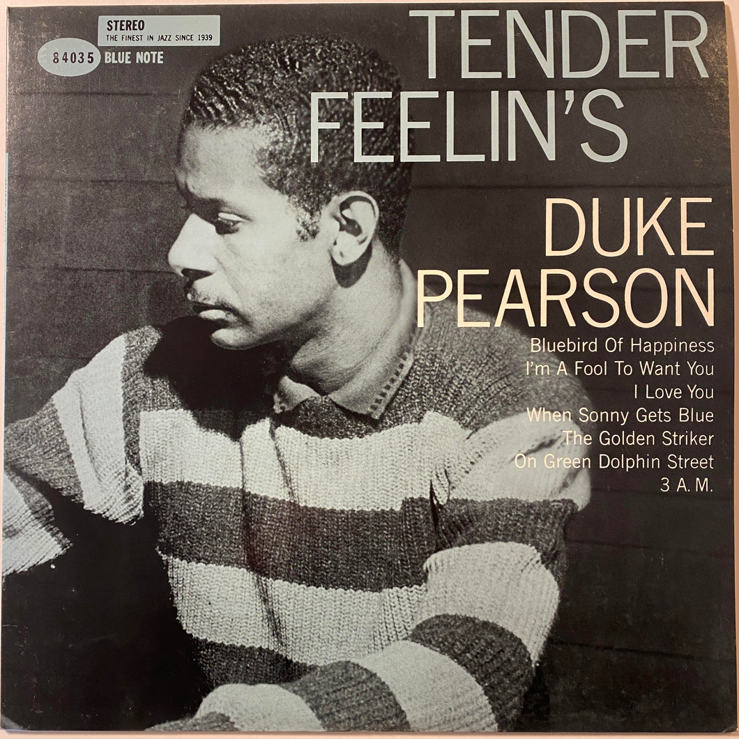 Duke Pearson – Tender Feelin's LP