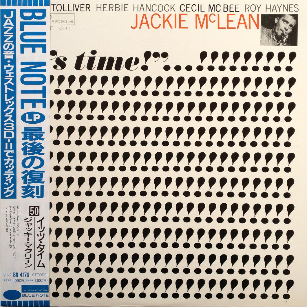 Jackie McLean – It's Time! LP