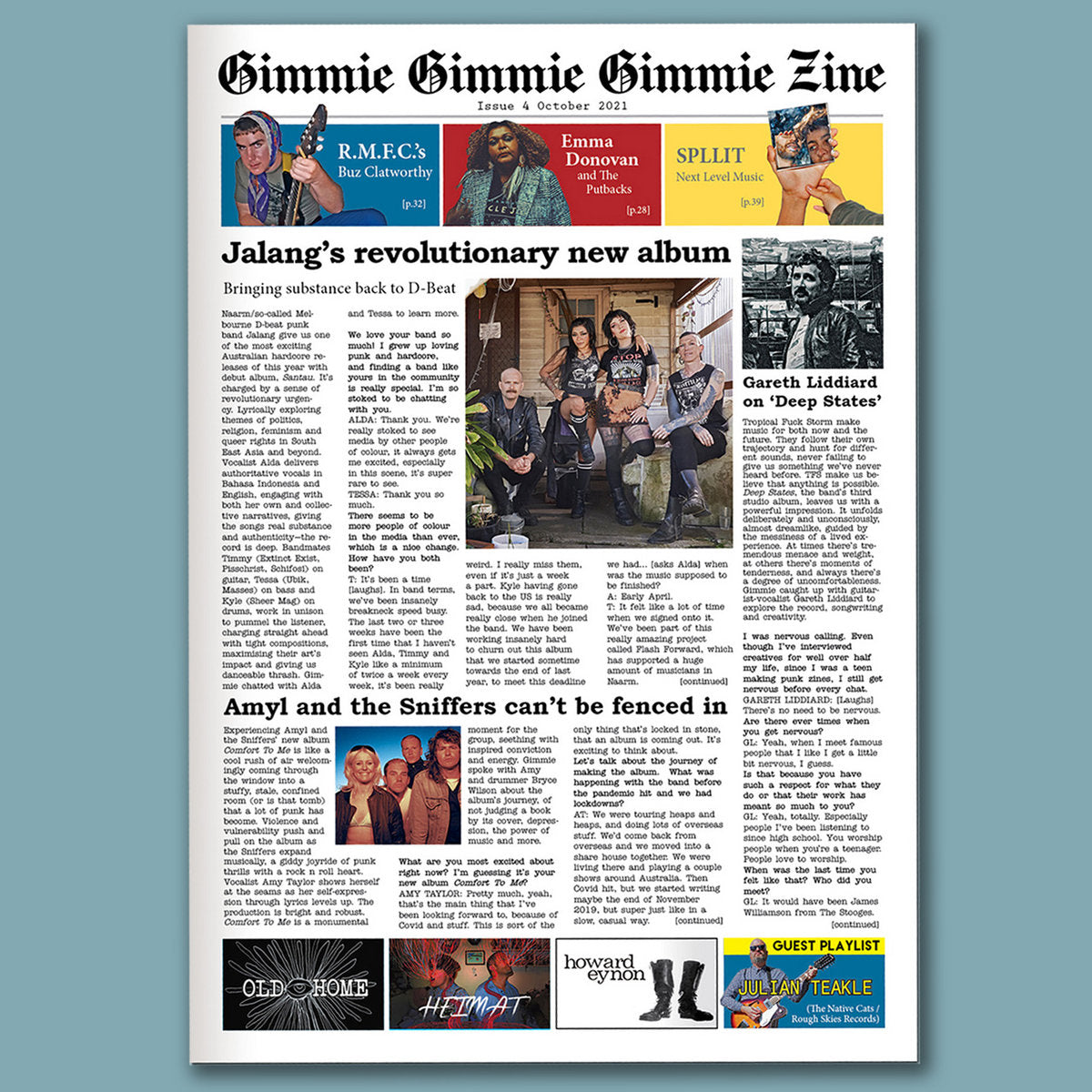 Gimmie Zine Issue 4 (October 2021)