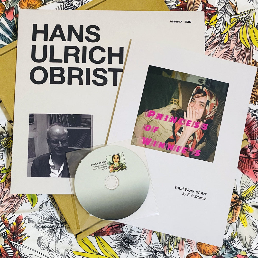 Eric Schmid  - Hans Ulrich Obrist LP +  Total Work of Art Book + Bernhard Kleist - Chaotic Neutral CD