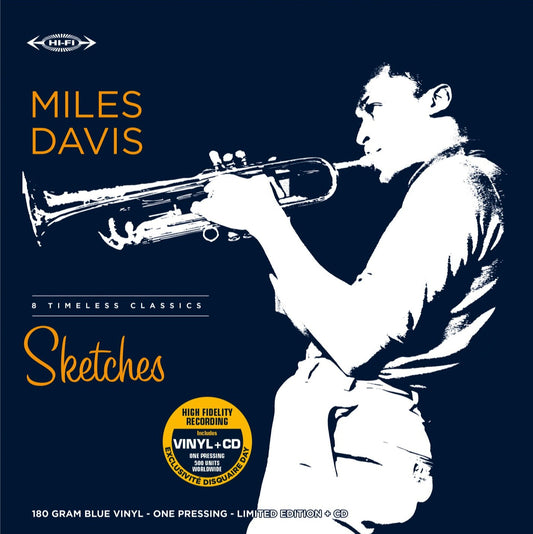 Miles Davis - Sketches LP (Blue Vinyl + CD)