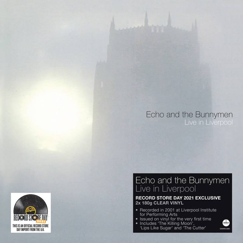 Echo & The Bunnymen - Live In Liverpool 2LP (180g Clear Vinyl)