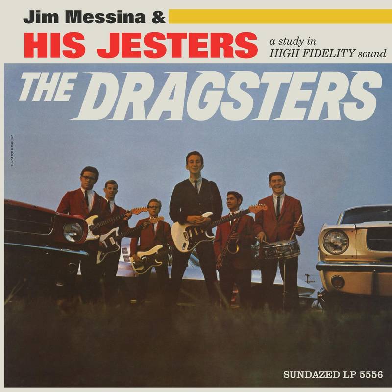 Jim Messina & His Jesters - The Dragsters LP (Blue Vinyl)