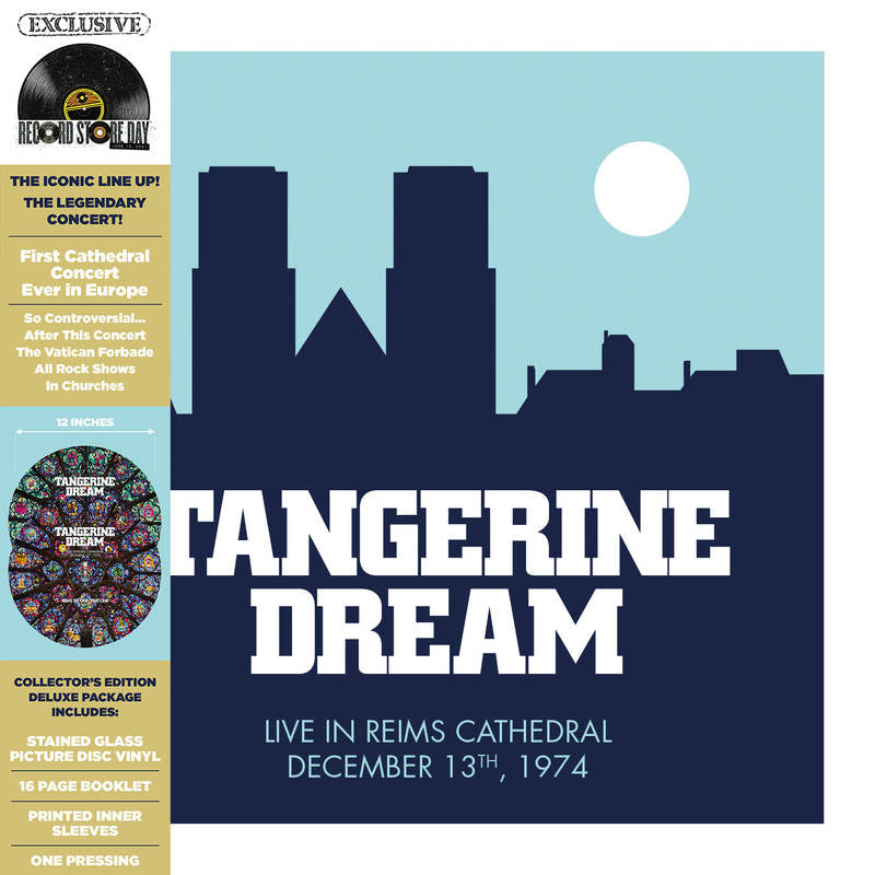 Tangerine Dream - Live At The Reims Cathedral 1974 2LP (Limited Picture Disc Vinyl)