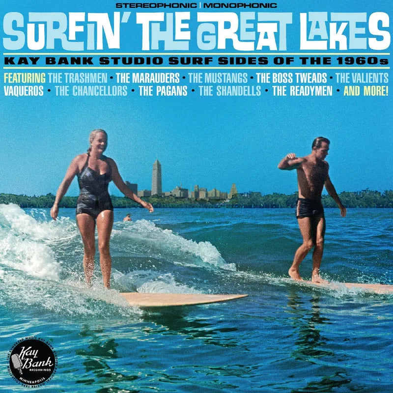 Various - Surfin' The Great Lakes: Kay Bank Studio Surf Sides Of The 1960s 2LP