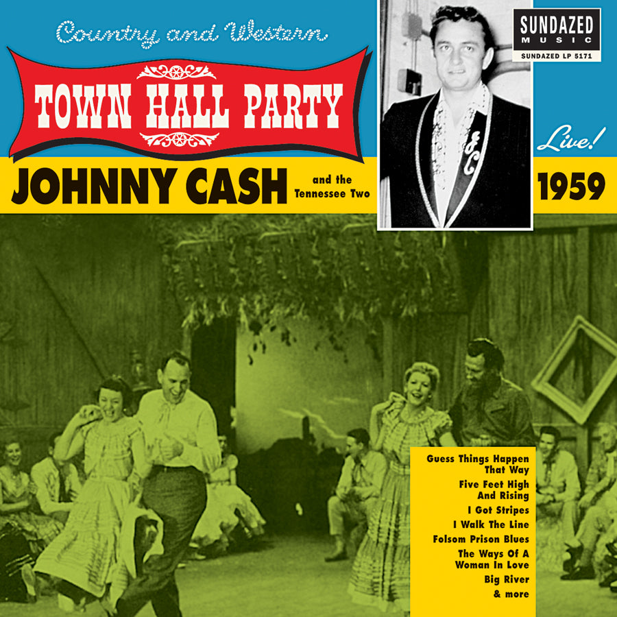 Johnny Cash - Johnny Cash Live At Town Hall Party 1959! LP