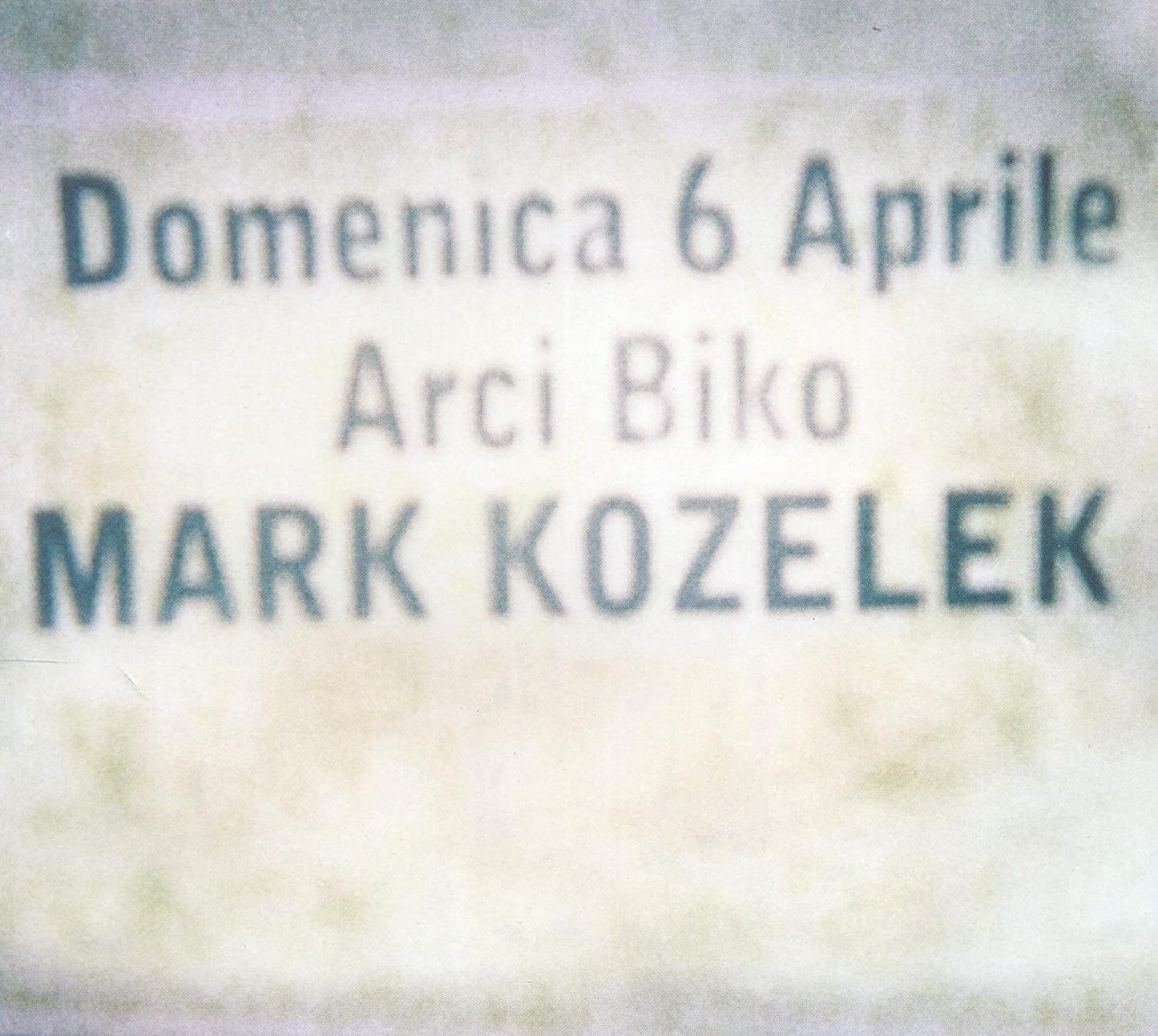 Mark Kozelek - Live At Biko 2LP