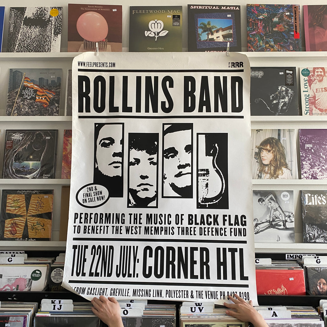 Rollins Band - Perform the music of Black Flag Poster
