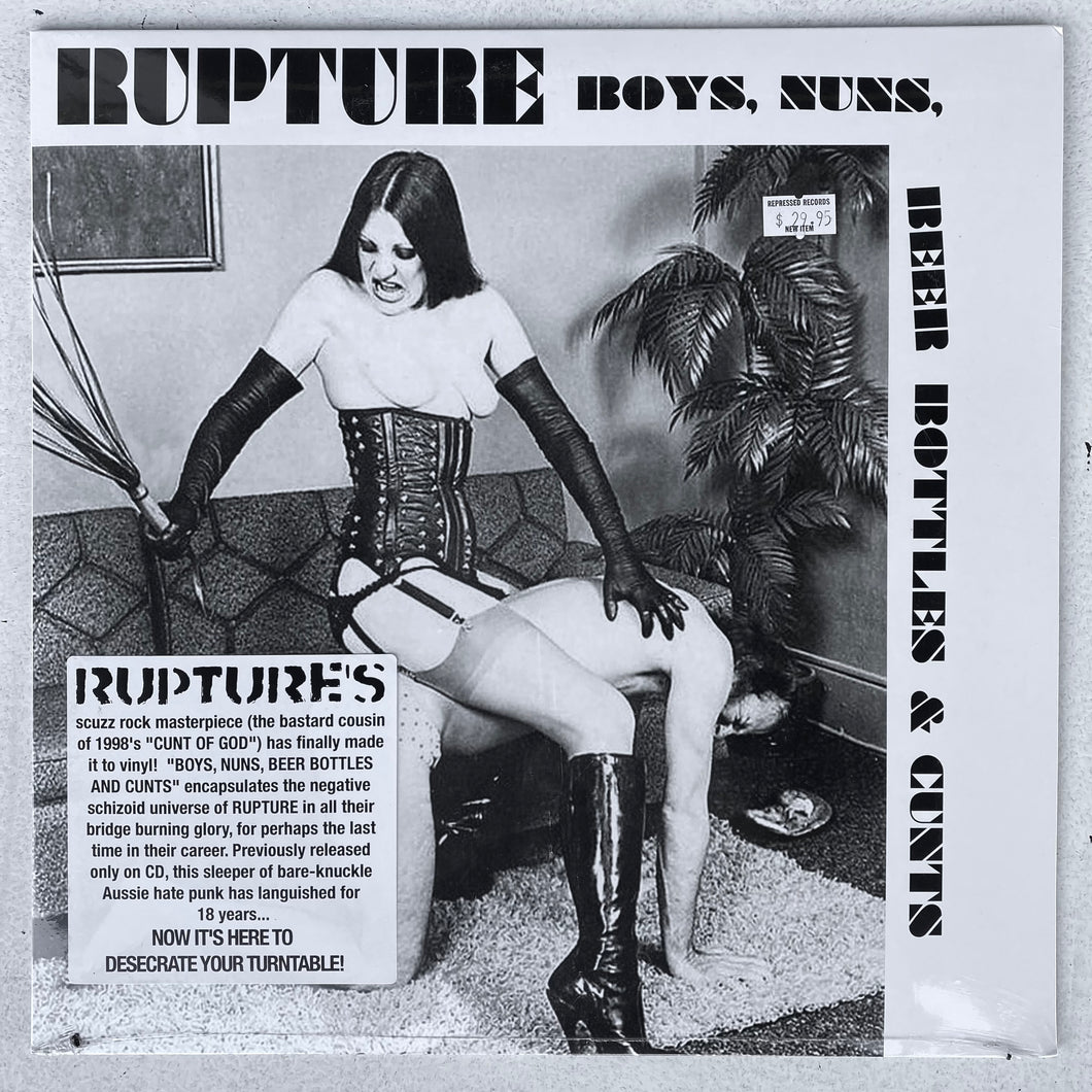 Rupture ‎– Boys, Nuns, Beer Bottles & Cunts LP