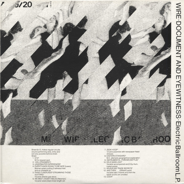 Wire - Document And Eyewitness 2LP