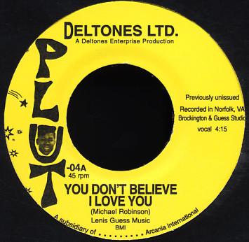 Deltones Ltd. - You Don't Believe I Love You 7