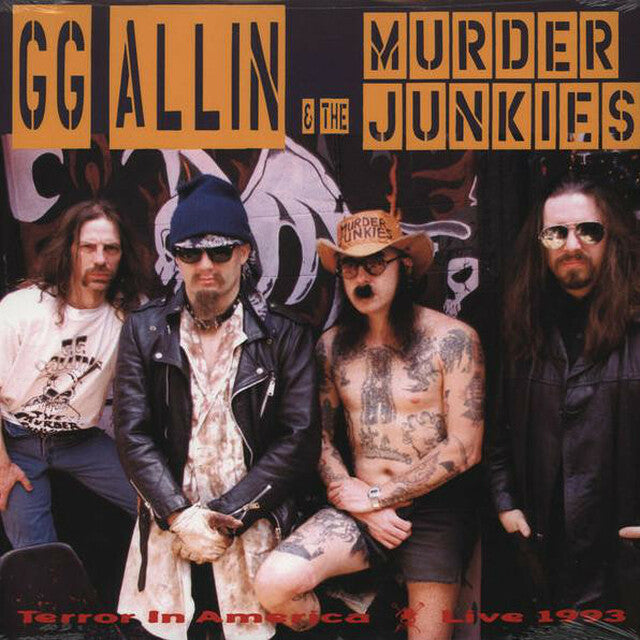 GG Allin & The Murder Junkies – Terror In America, Live 1993 LP