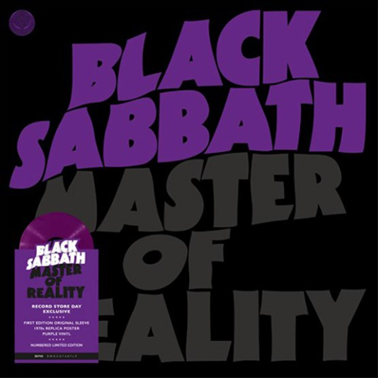 Black Sabbath - Master of Reality LP (Purple vinyl)