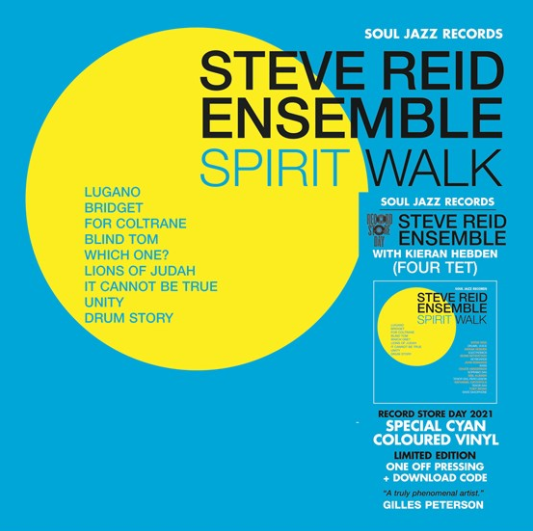 Steve Reid Ensemble (featuring Kieran Hebden) - Spirit Walk 2LP