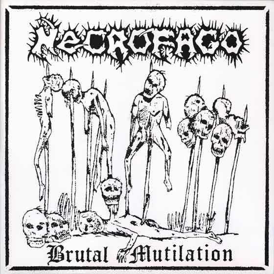 Necrofago - Brutal Mutilation LP