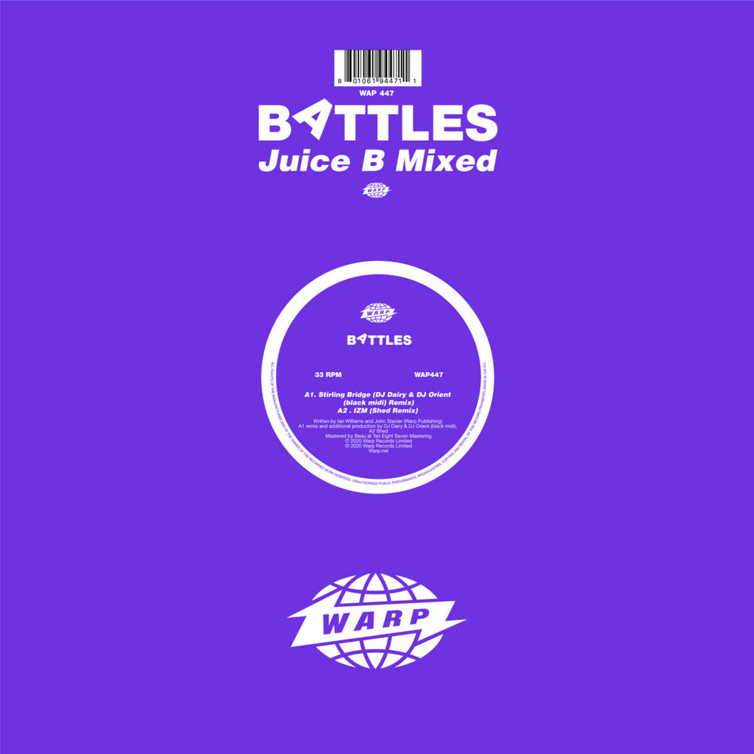 Battles - Juice B Mixed 12''