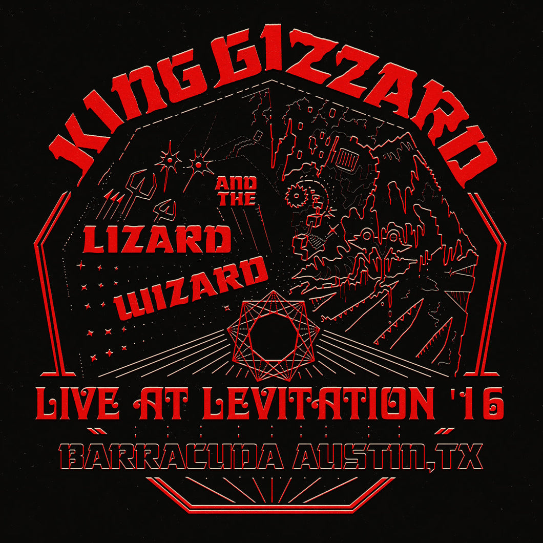 King Gizzard & The Lizard Wizard - Live at Levitation '16 2LP