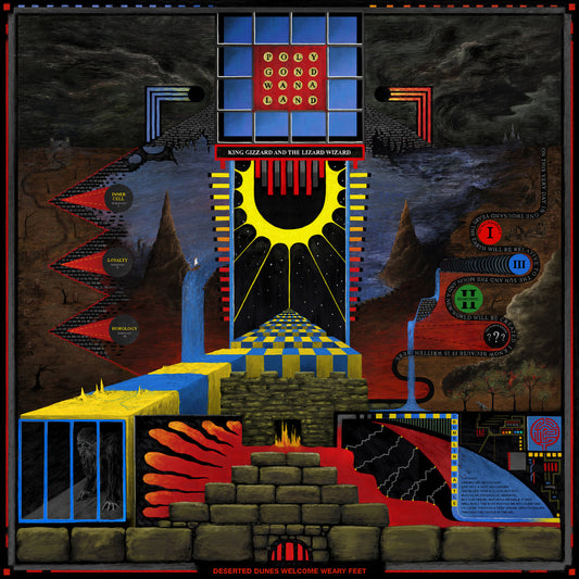King Gizzard & The Lizard Wizard - Polygondwanaland LP (Black/Green Vinyl)