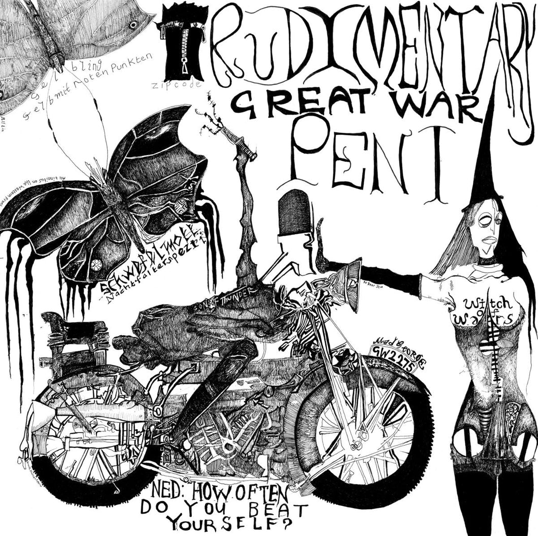 Rudimentary Peni - Great War CD