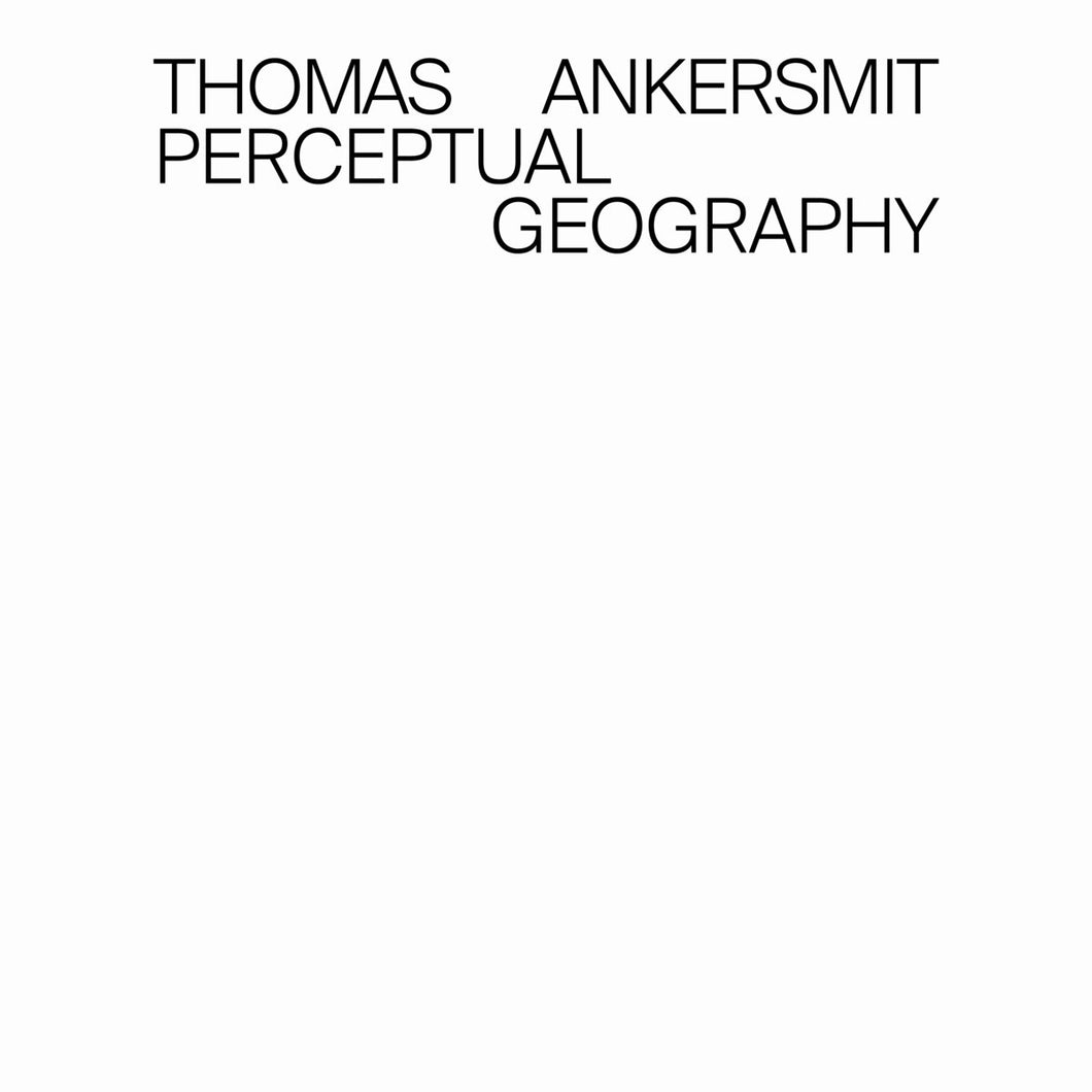 Thomas Ankersmit - Perceptual Geography CD