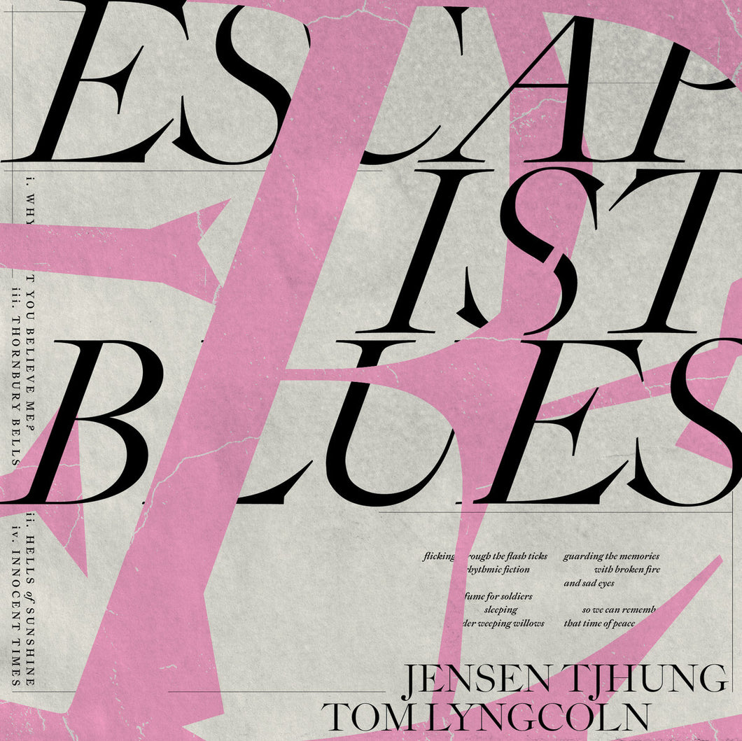 Jensen Tjhung & Tom Lyngcoln - Escapist Blues LP
