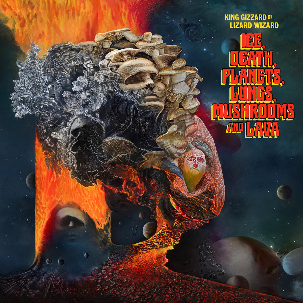 King Gizzard & The Lizard Wizard - Ice, Death, Planets, Lungs, Mushrooms and Lava 2LP