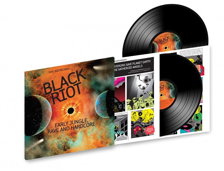 Various - Soul Jazz Records Presents: Black Riot Early Jungle, Rave and Hardcore 2LP